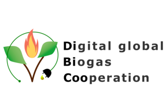 Projektlogo DiBiCoo - Digital global Biogas Cooperation