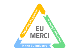 Logo des Projektes EU Merci